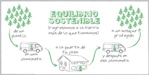 ciclo verde Siempre Verde para entrega de árboles de navidad vivos